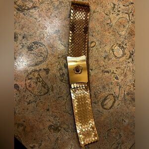 Vintage gold belt